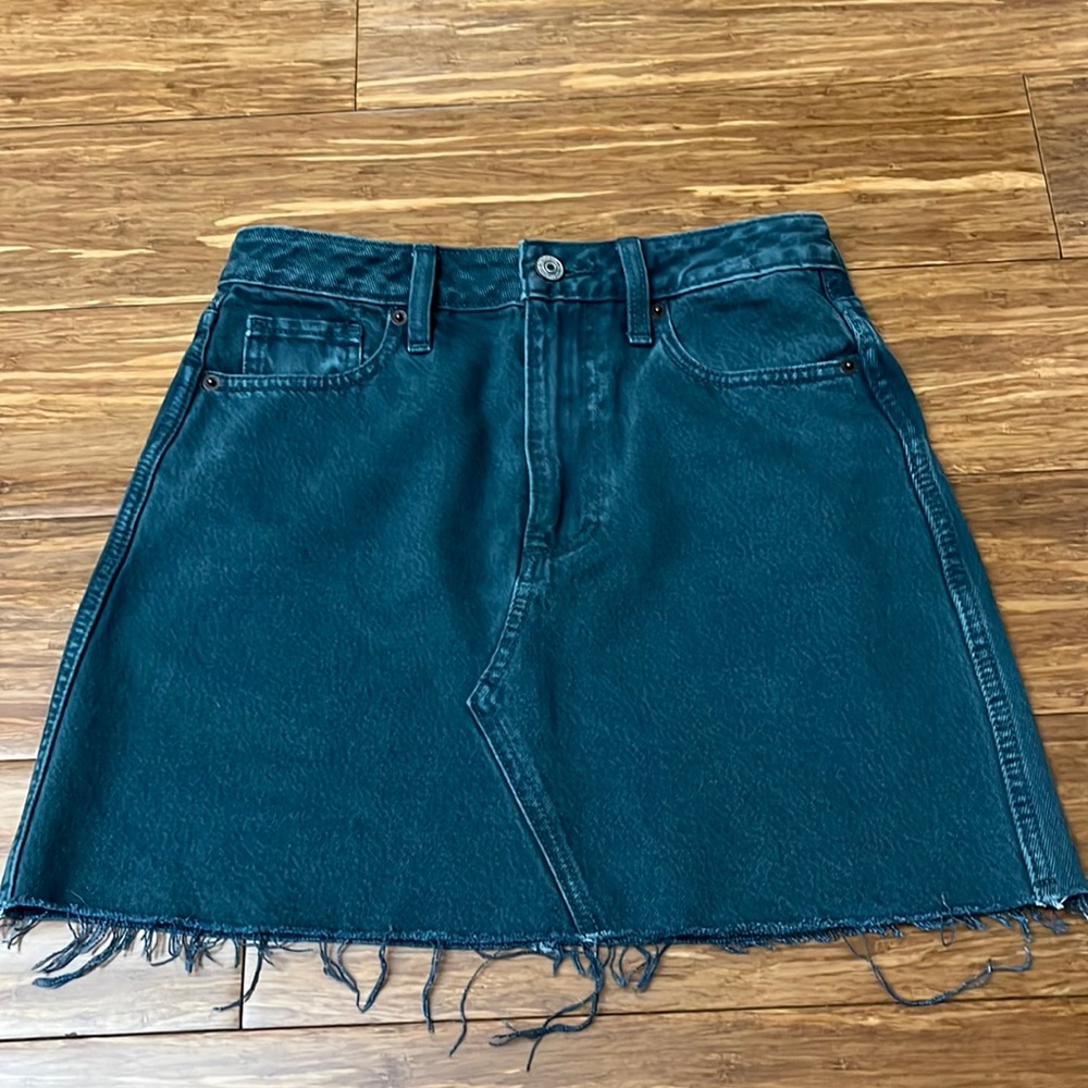 Abercrombie Jean Skirt